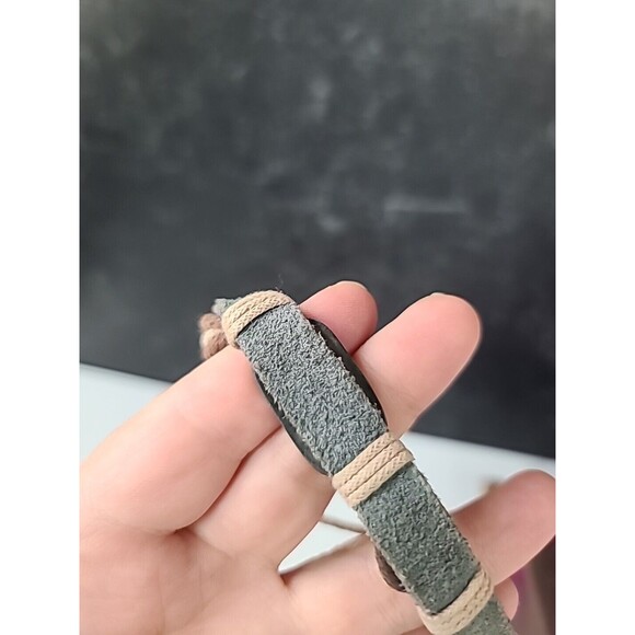 Zodiac Scorpio Leather Adjustable Bracelet Vintage - Picture 8 of 10